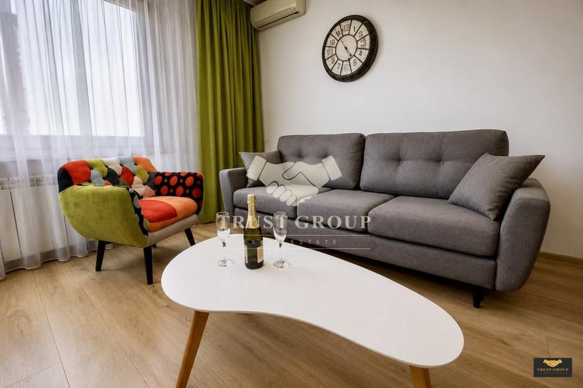 Apartament cu 2 camere semidecomandat, mobilat în Sala Palatului