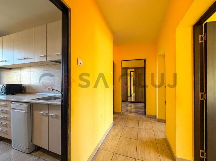 Apartament cu 3 camere decomandat, mobilat în Gheorgheni