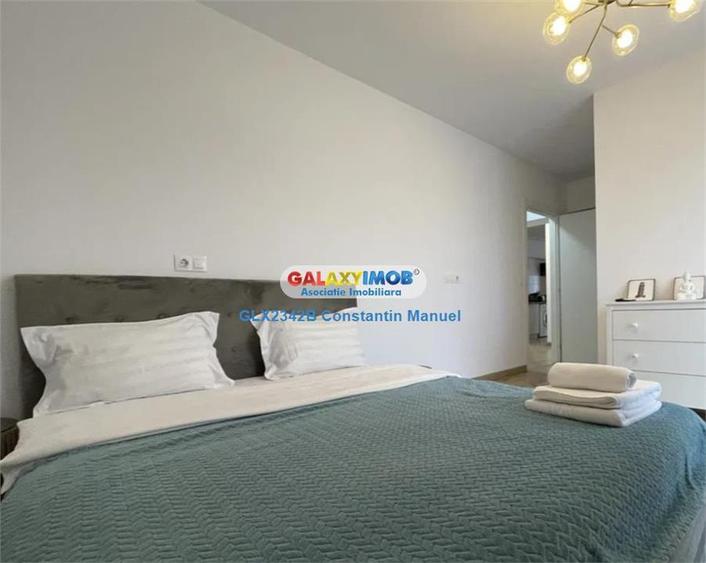 Apartament cu 3 camere decomandat, mobilat în Barbu Văcărescu