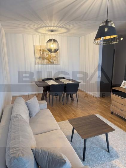 Apartament cu 2 camere semidecomandat în Mărăști