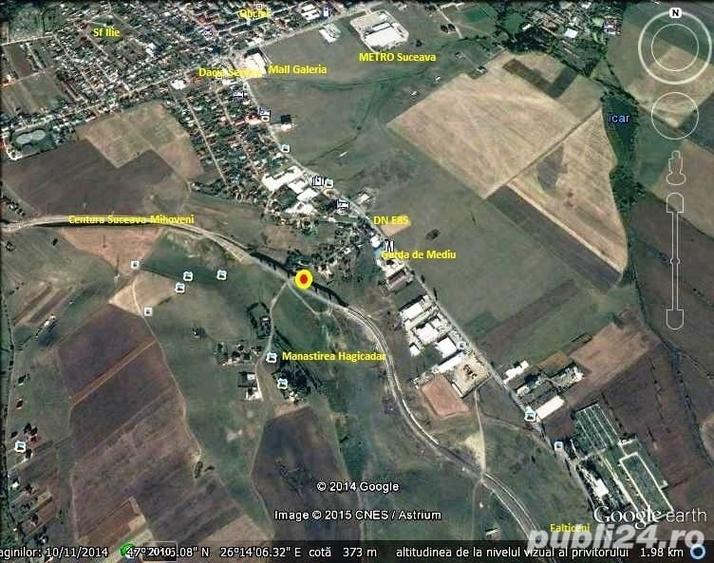 Teren 1538mp langa manastirea Hagicadar si centura Sucevei, Moara - 2