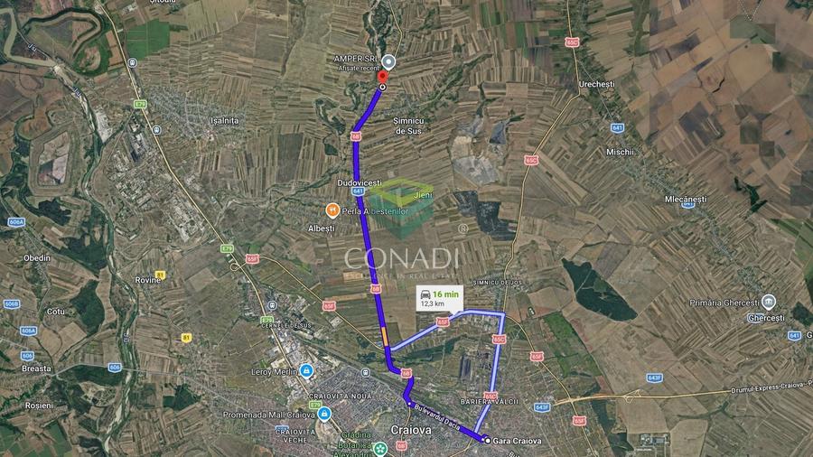 Teren agricol intravilan de 4586 mp, în Florești