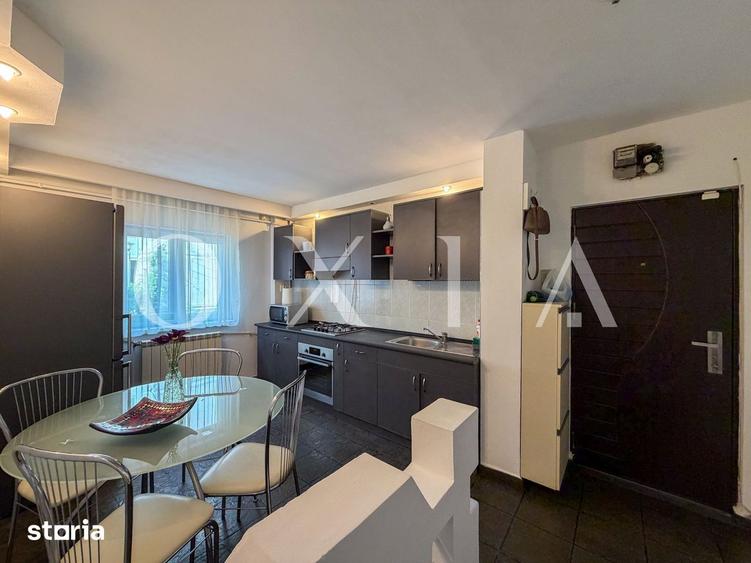 Apartament cu 3 camere, mobilat în Girocului