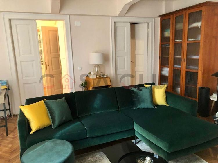 Apartament cu 3 camere decomandat, mobilat în Ultracentral