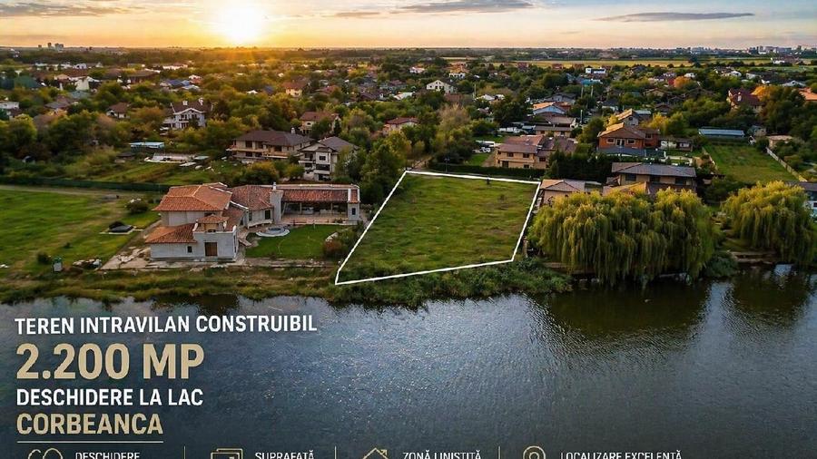 Teren Construcții intravilan de 2200 mp, în Corbeanca