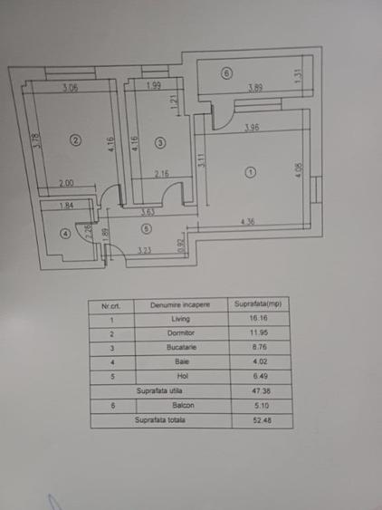 Apartament cu 2 camere decomandat în Chiajna