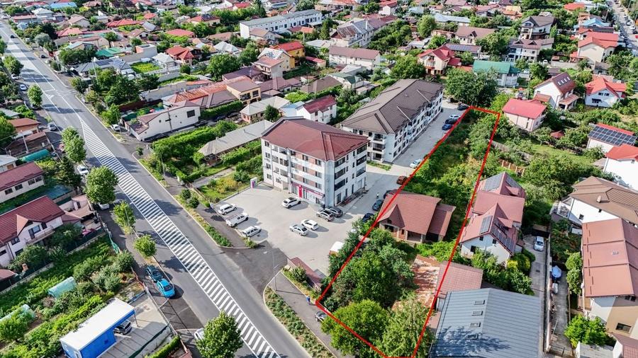 Teren Construcții intravilan de 1738 mp, în Sud