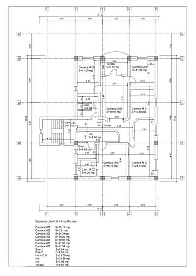 Apartament cu 4 camere în Sărărie