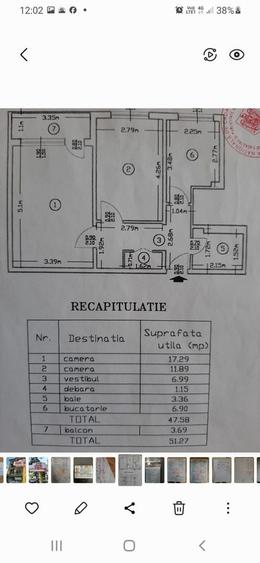 Apartament cu 2 camere decomandat în Colentina