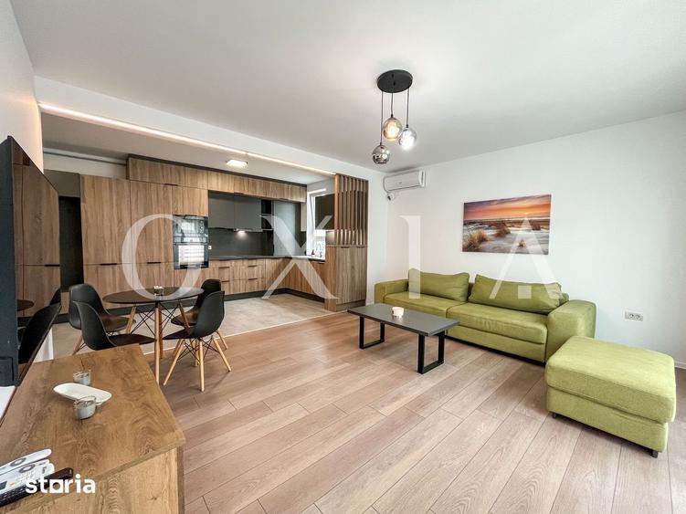 Apartament cu 2 camere semidecomandat, mobilat în Dumbrăvița