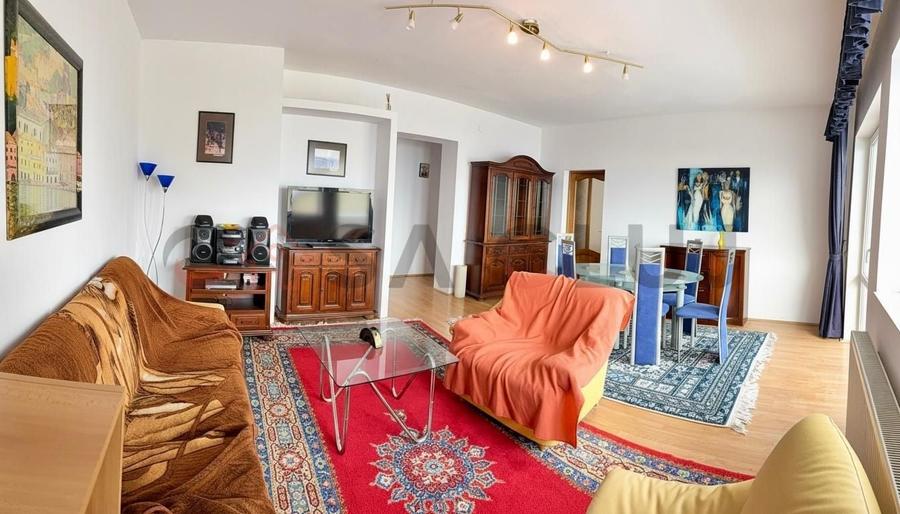 Apartament cu 3 camere semidecomandat, mobilat în Mănăștur