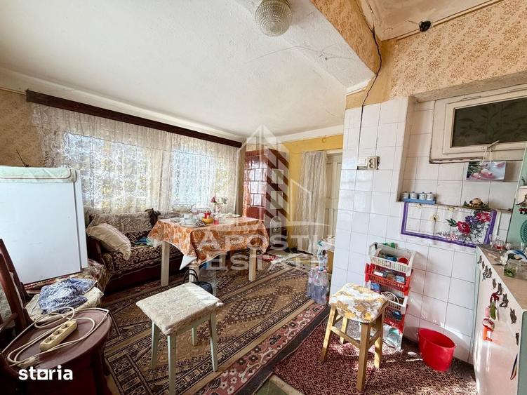 Casă cu 3 camere cu Teren 1750 Mp în Sânandrei