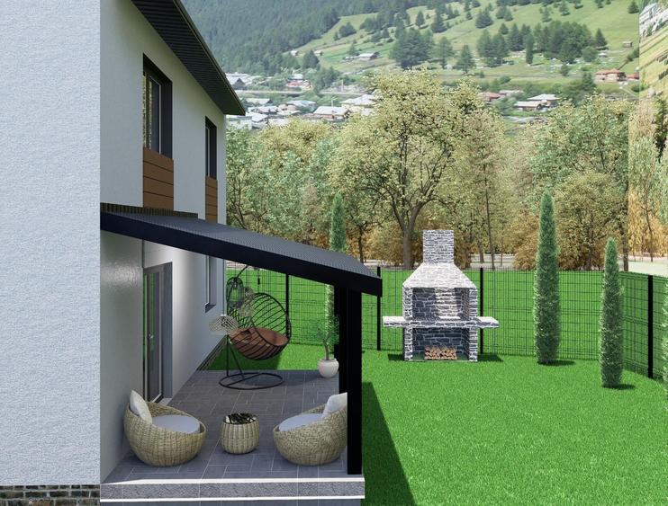 Casă cu 4 camere cu Teren 400 Mp în Mărgineni