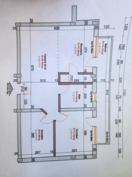 Apartament cu 3 camere, 61 mp, 2 balcoane, zona Florilor - 11