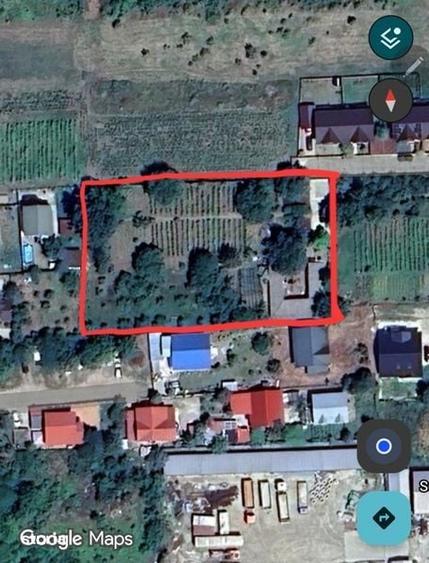Teren de 3000 mp, în Ciurea
