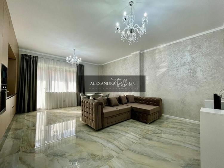 Apartament cu 2 camere semidecomandat, mobilat în Florești