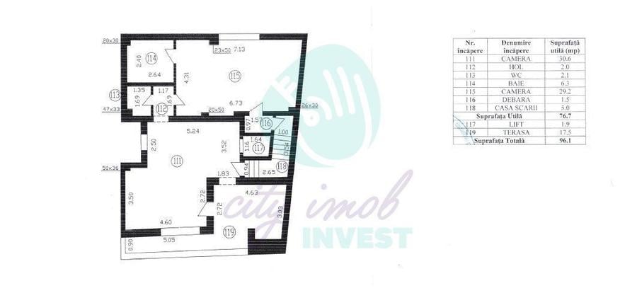 Penthouse Polona 2 camere | Terasa privata 100 mp | Imobil boutique - 4