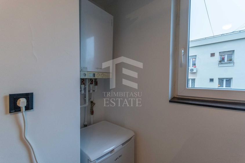 Apartament cu 2 camere semidecomandat, mobilat în Floreasca