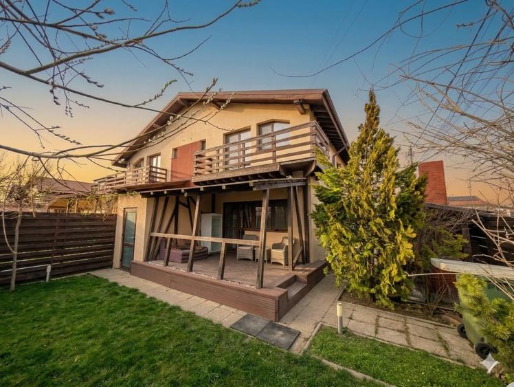 Casă individuală cu 4 camere cu Teren 211 Mp în Tunari