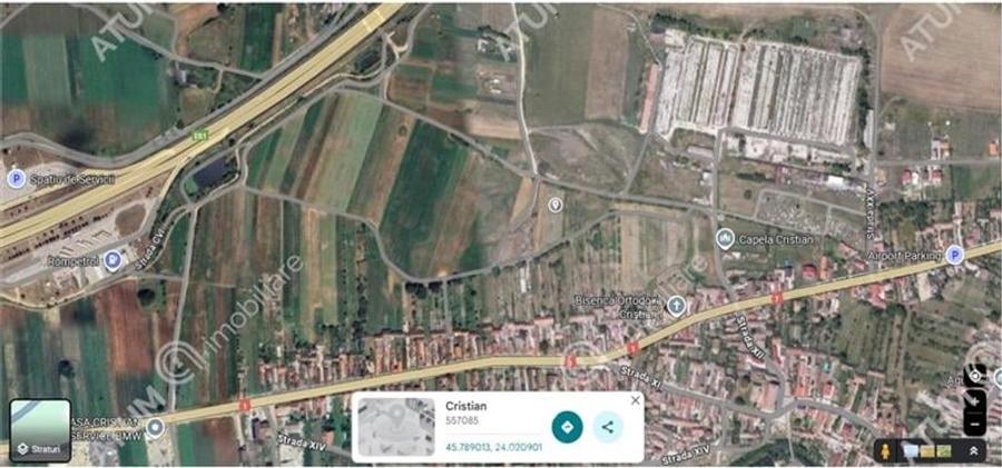 Teren agricol intravilan de 8600 mp, în Cristian