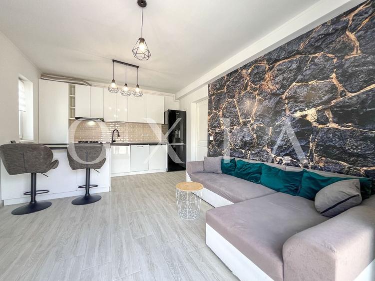 Apartament cu 2 camere semidecomandat, mobilat în Chișoda
