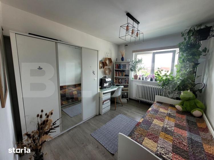 Apartament cu 4 camere decomandat, mobilat în Mărăști