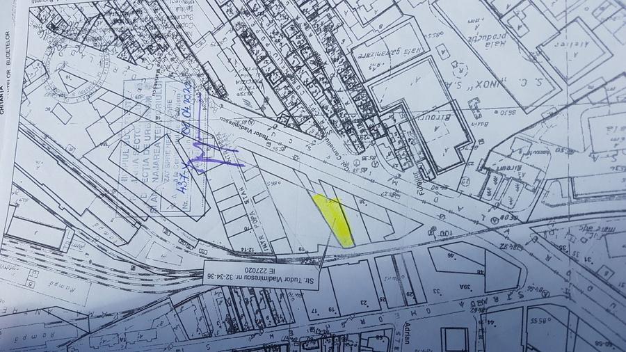 Teren Construcții intravilan de 605 mp, în Tudor Vladimirescu