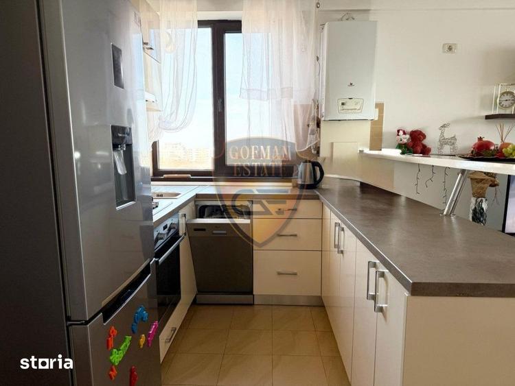 Apartament cu 3 camere, mobilat în Tomis Plus