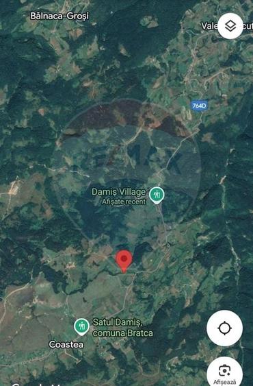 Teren Construcții intravilan de 3082 mp, în Damiș