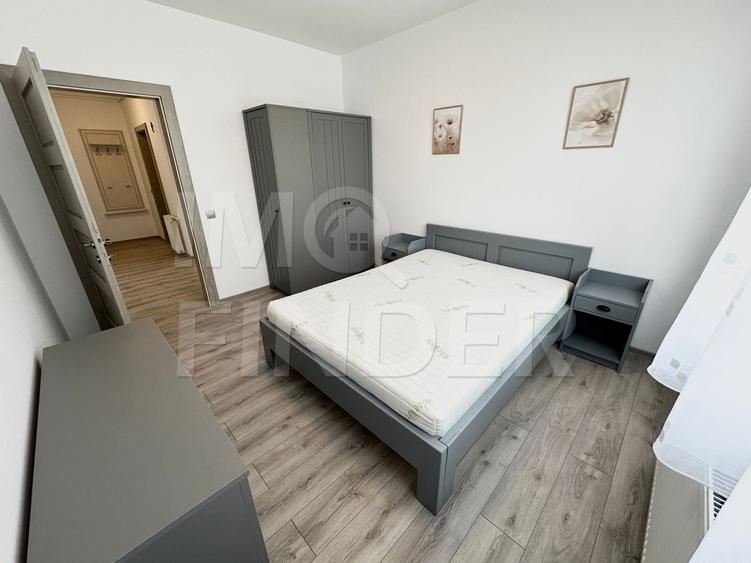 Apartament cu 2 camere semidecomandat, mobilat în Borhanci