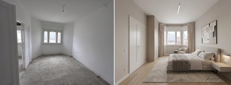 Apartament cu 3 camere semidecomandat în Cișmigiu