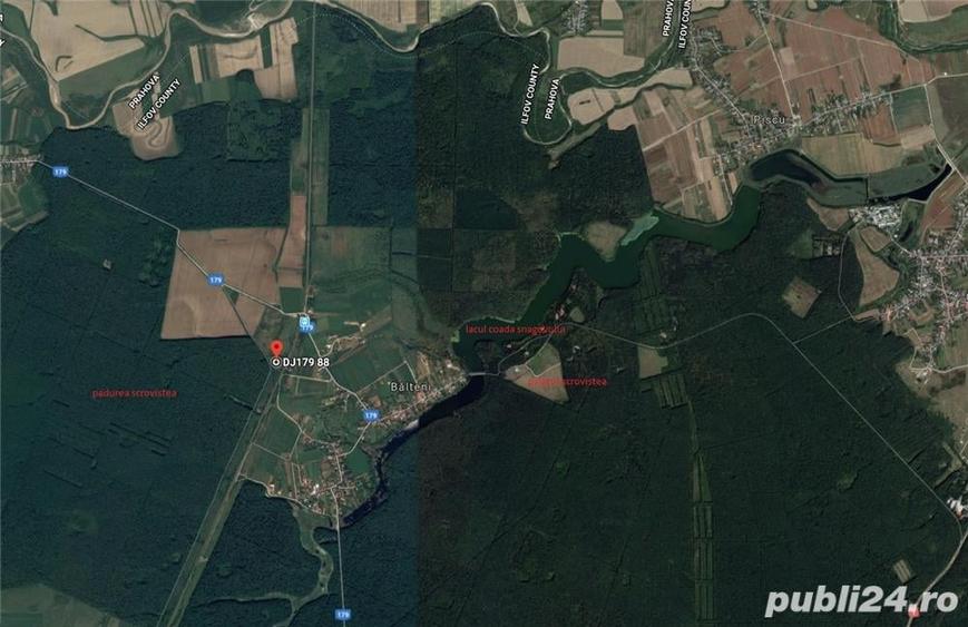Teren de 4350 mp, în Bălteni