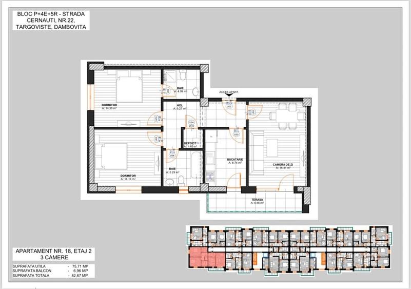 Apartament bloc nou 3 camere micro2 - 2