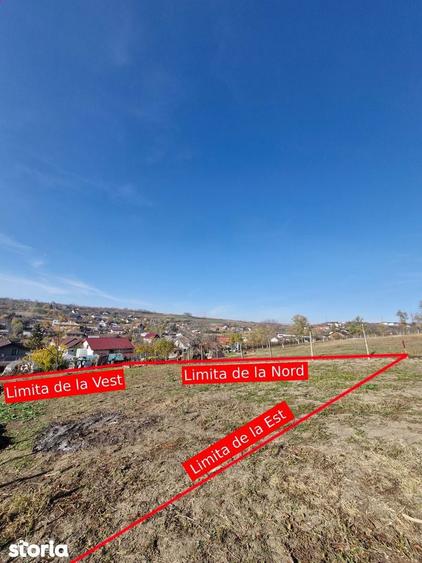 Teren de 1308 mp, în Rediu