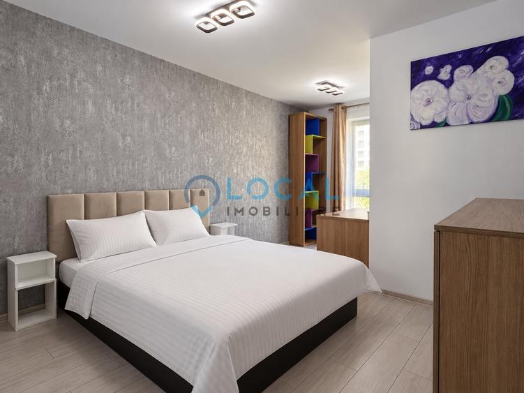 Apartament cu 2 camere semidecomandat, mobilat în Mărăști