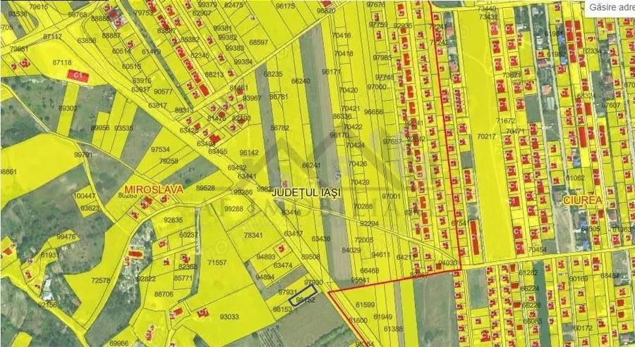 Teren de 1500 mp, în Ciurbești