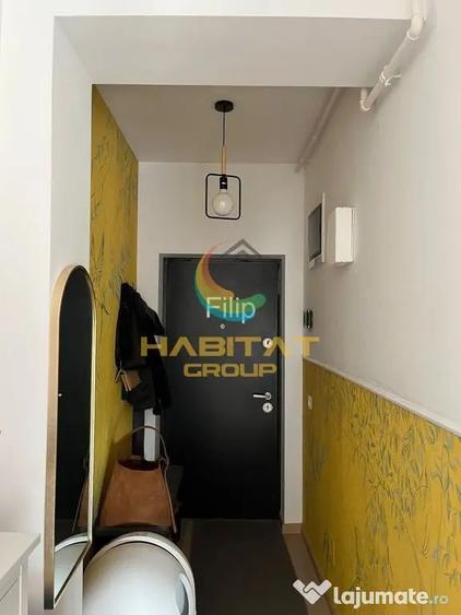 Apartament cu 2 camere semidecomandat, mobilat în Tineretului