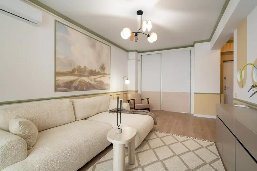 Apartament cu 2 camere semidecomandat, mobilat în Progresul