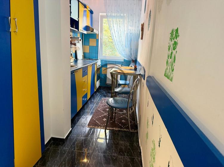 Apartament cu 2 camere semidecomandat, mobilat în Malu Roșu