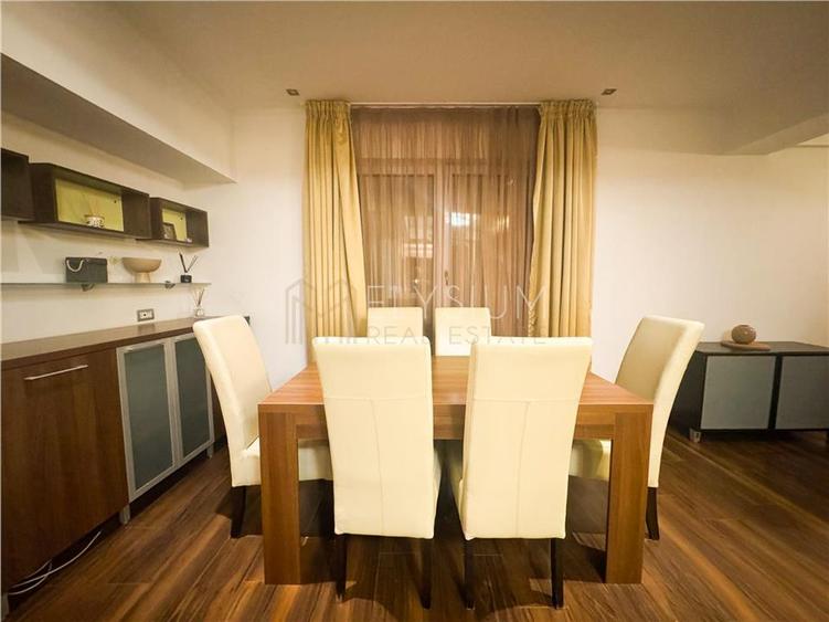 Apartament cu 3 camere decomandat, mobilat în Herăstrău