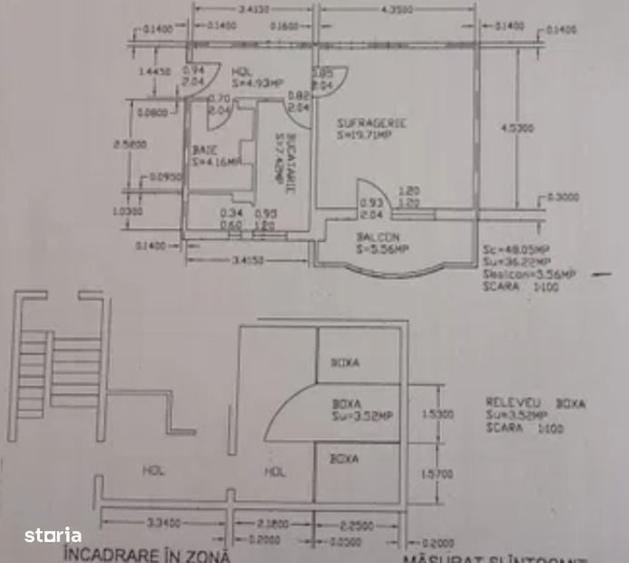 garsoniera EXERCITIU, et 3/4, 32mp, 65000euro - 1