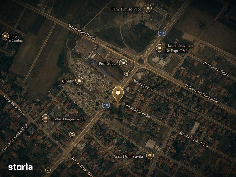 Teren de vanzare in Dumbravi?a Strada Petofi Sandor, comision 0% - 3