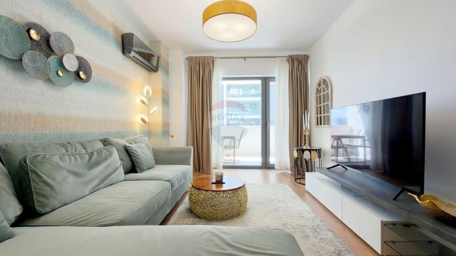 Apartament cu 2 camere decomandat, mobilat în Barbu Văcărescu