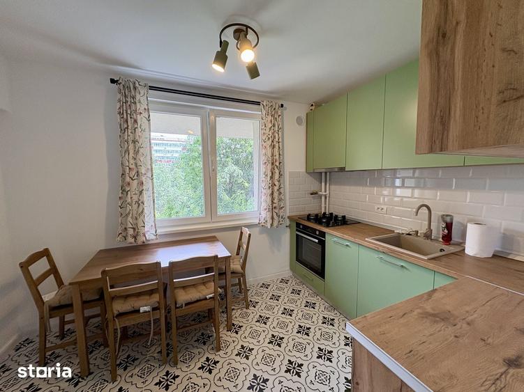 Apartament cu 2 camere semidecomandat în Giurgiului