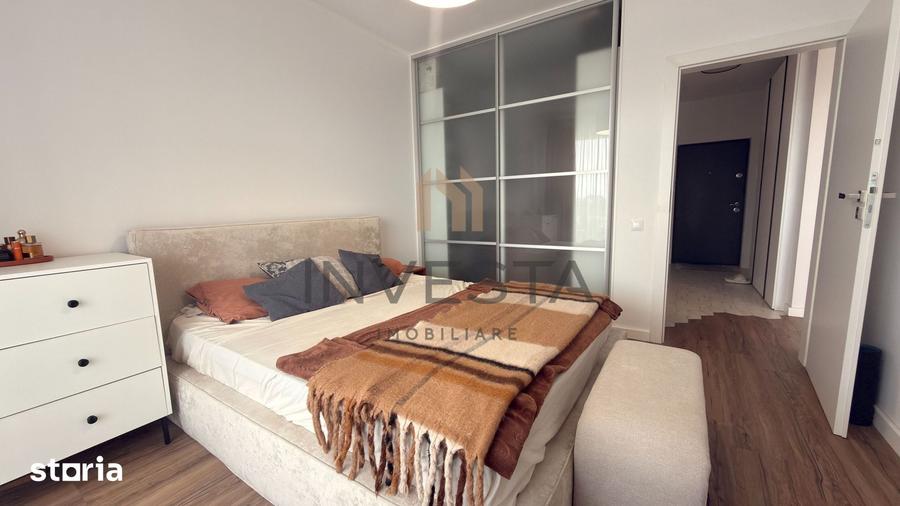 Apartament cu 2 camere semidecomandat în Între Lacuri