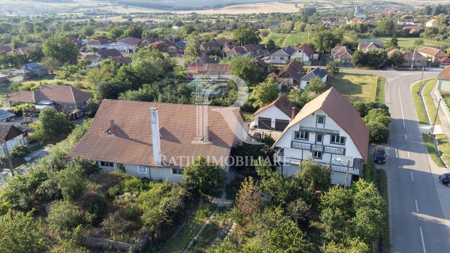 Casă individuală cu 11 camere cu Canalizare în Ineu