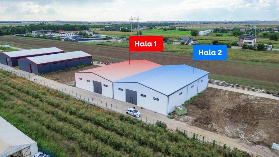 Spațiu industrial, de 550.59997558594 mp, în Frumușani