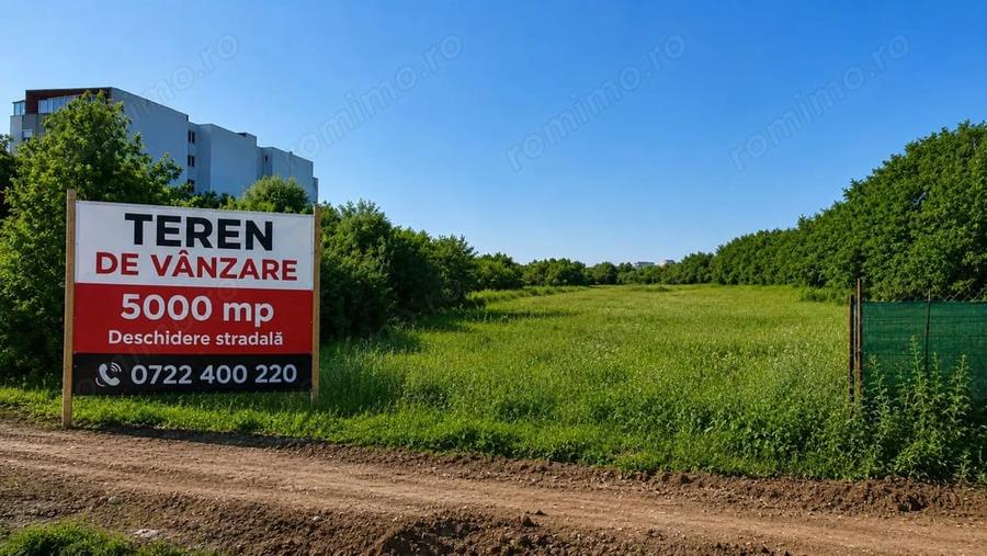Teren de 5000 mp, în Ghencea