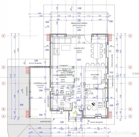 Casă cu 5 camere cu Teren 800 Mp în Sopor