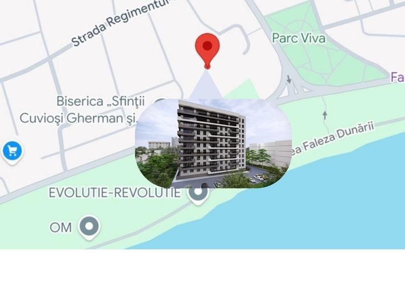 Apartament cu 2 camere în Faleză